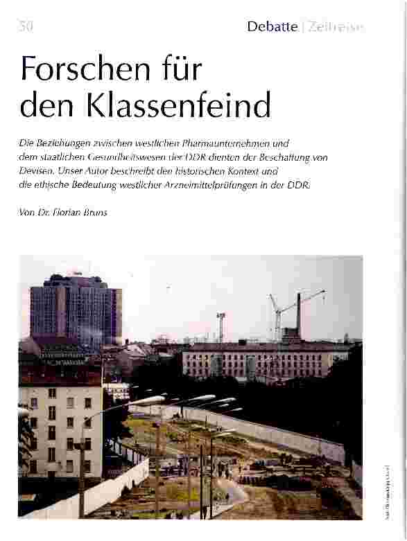 Vorschauseite 1: Forschen für den Klassenfeind