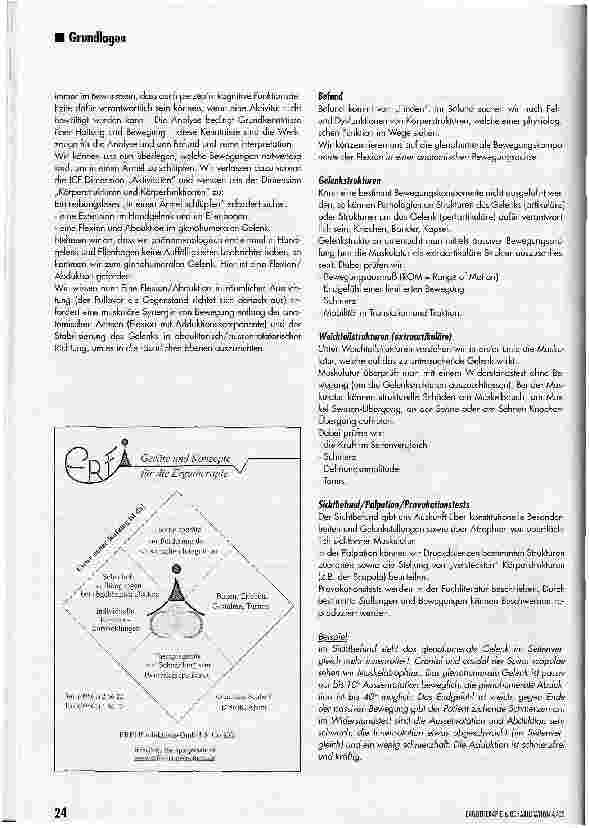 Vorschauseite 4: Praxisrelevanz von anatomischen und funktionellen Bewegungsachsen