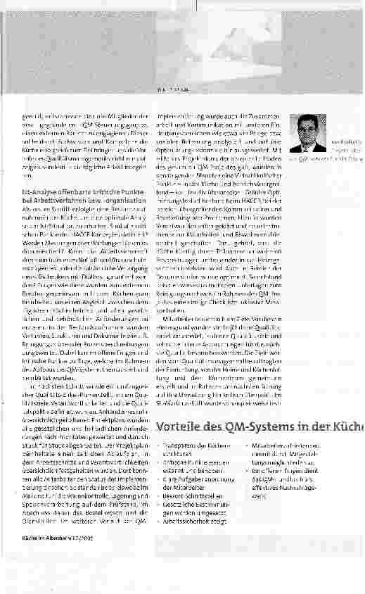 Vorschauseite 2: Küche auf Optimierungskurs