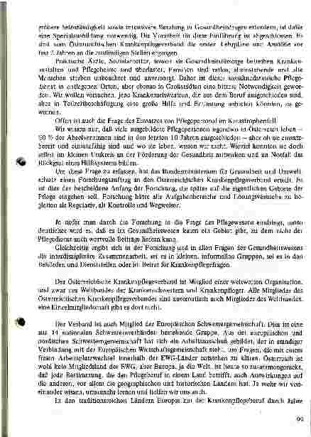 Vorschauseite 5: Aufgabenbereich des diplomierten Krankenpflegepersonals im Gesundheitswesen der Gegenwart