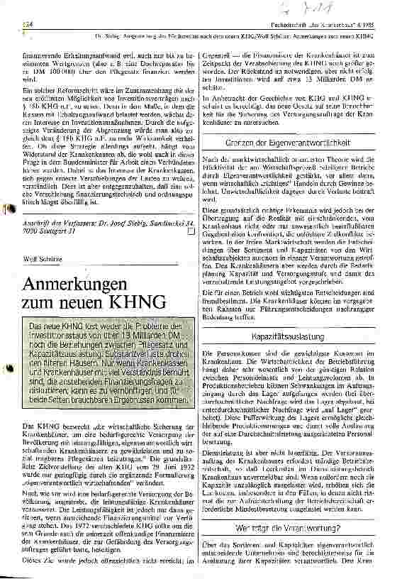 Vorschauseite 1: Anmerkungen zum neuen KHNG