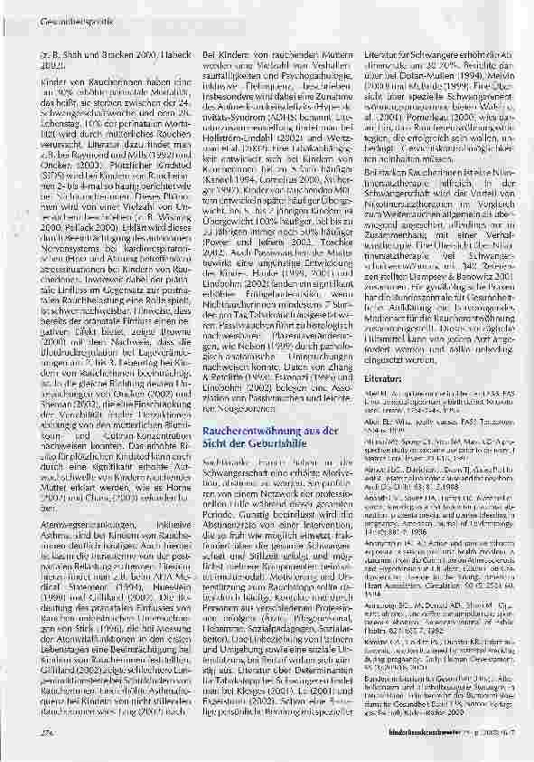 Vorschauseite 3: Schwangerschaft und Sucht