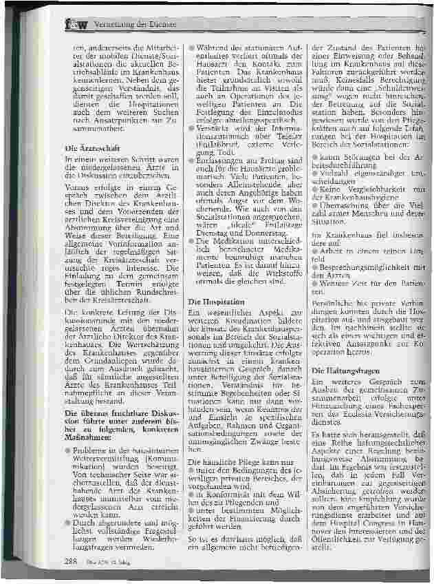 Vorschauseite 4: Vernetzung der Dienste Eine Anund Herausforderung für das Krankenhaus