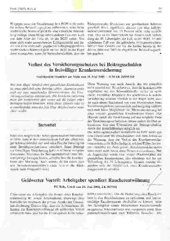 Vorschauseite 1: Geldwerter Vorteil: Arbeitgeber spendiert Raucherentwöhnung
