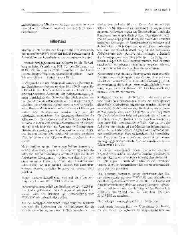 Vorschauseite 2: Geldwerter Vorteil: Arbeitgeber spendiert Raucherentwöhnung