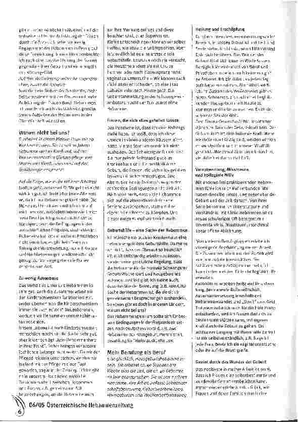 Vorschauseite 3: Schlafprobleme und Hebammenträume