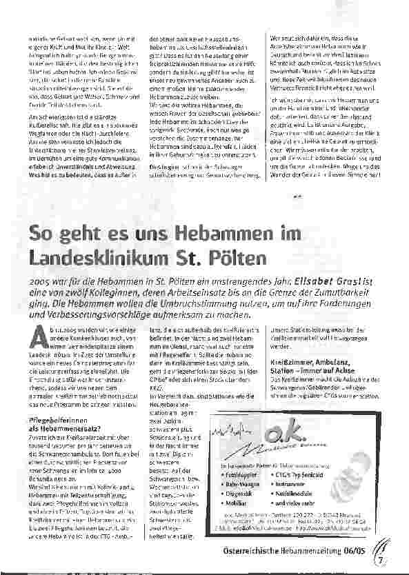 Vorschauseite 4: Schlafprobleme und Hebammenträume