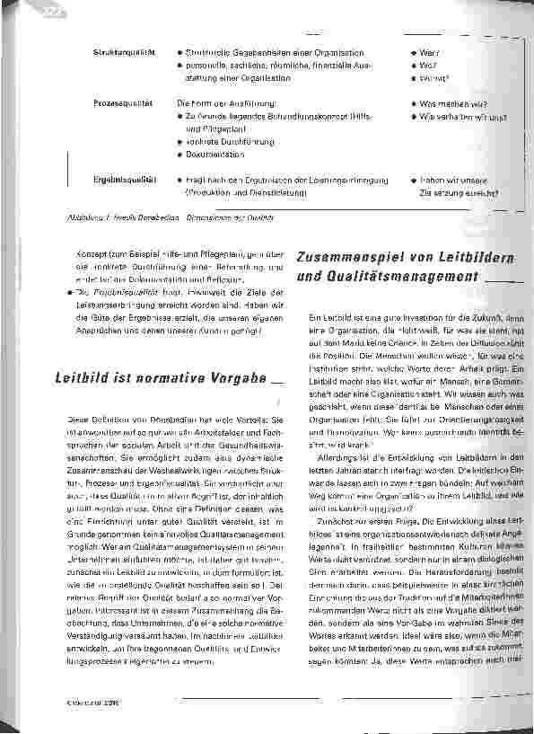 Vorschauseite 2: Qualität ist das Gegenteil von Zufall