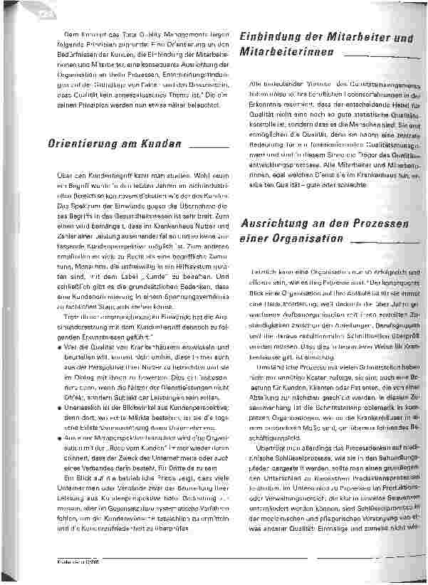 Vorschauseite 4: Qualität ist das Gegenteil von Zufall