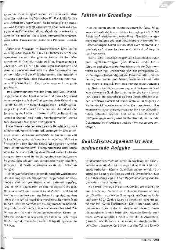 Vorschauseite 5: Qualität ist das Gegenteil von Zufall