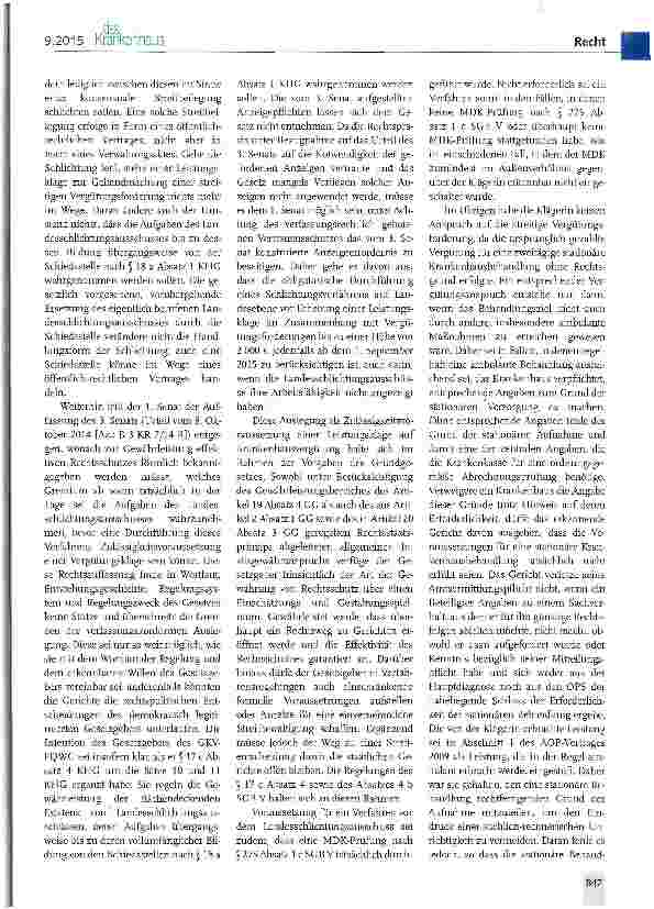 Vorschauseite 2: Schlichtungsverfahren auf Landesebene als Prozessvoraussetzung