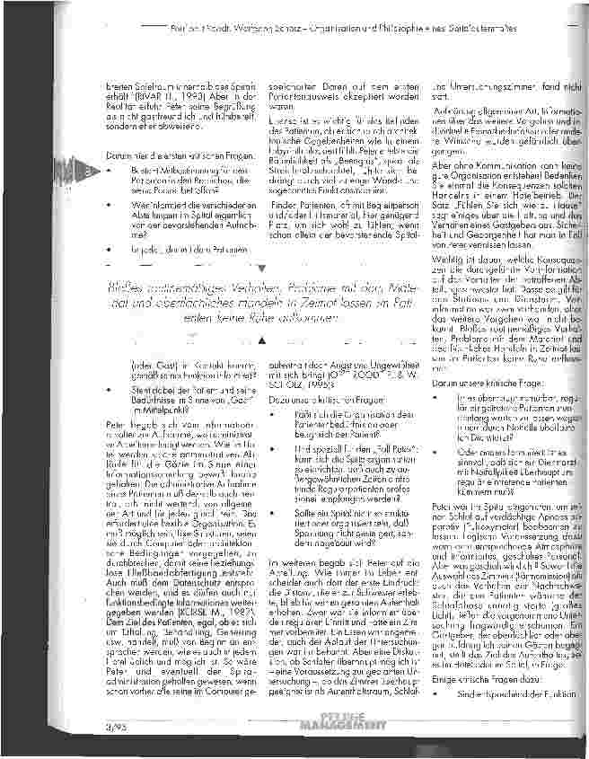 Vorschauseite 4: Organisation und Philosophie eines Spitalaufenthaltes oder Erlebnisse von Peter M. im Spital