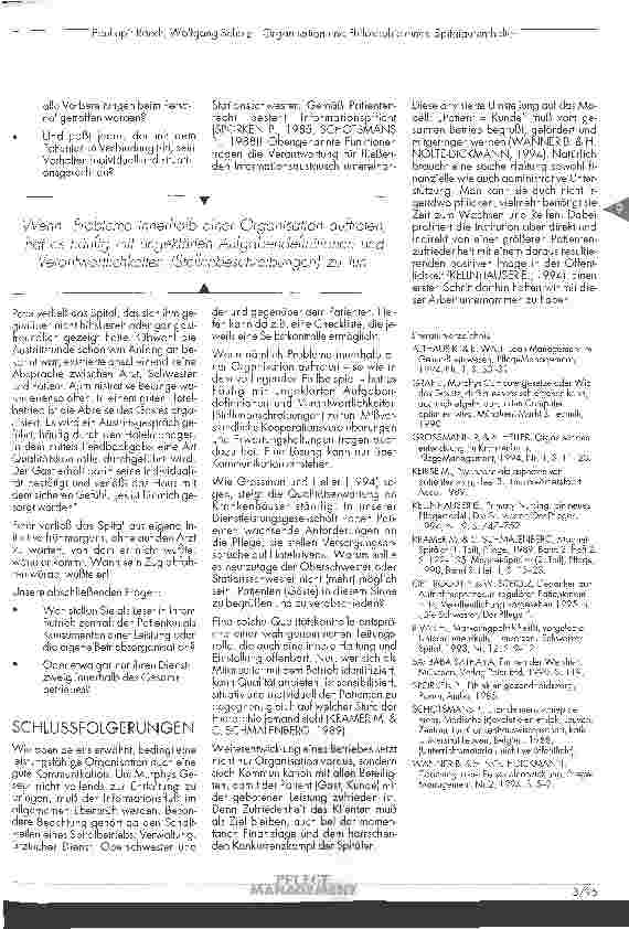 Vorschauseite 5: Organisation und Philosophie eines Spitalaufenthaltes oder Erlebnisse von Peter M. im Spital