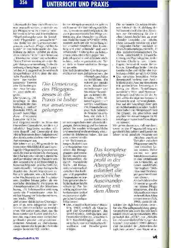 Vorschauseite 3: Theoriegeleitetes Arbeiten in der Pflegeausbildung