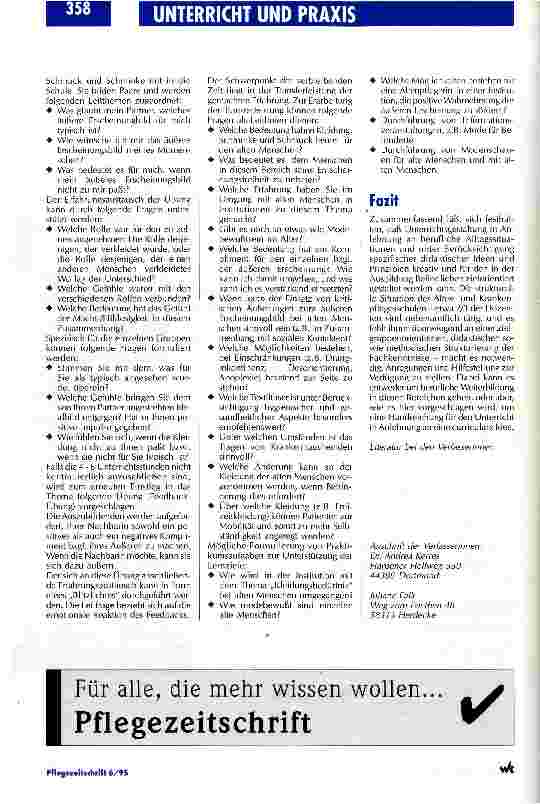 Vorschauseite 5: Theoriegeleitetes Arbeiten in der Pflegeausbildung