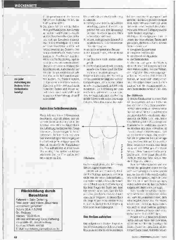 Vorschauseite 2: Bauchtanz für den Beckenboden