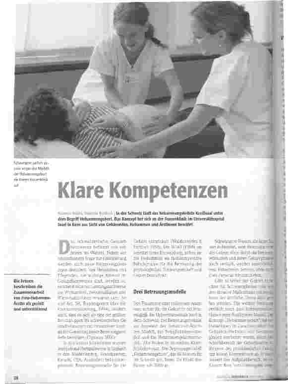 Vorschauseite 1: Klare Kompetenzen