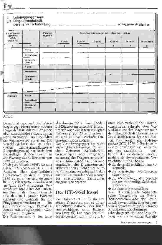 Vorschauseite 2: Die Implementierung von Diagnosenstatistiken in Krankenhäusern