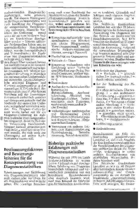 Vorschauseite 4: Die Implementierung von Diagnosenstatistiken in Krankenhäusern