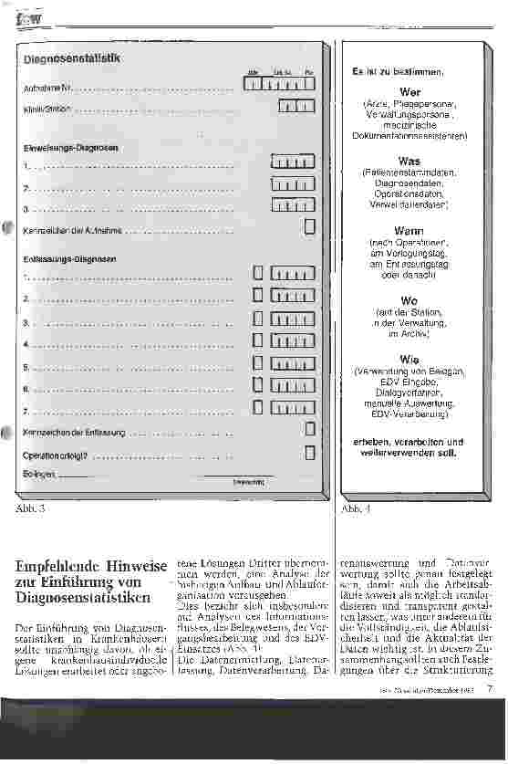 Vorschauseite 6: Die Implementierung von Diagnosenstatistiken in Krankenhäusern