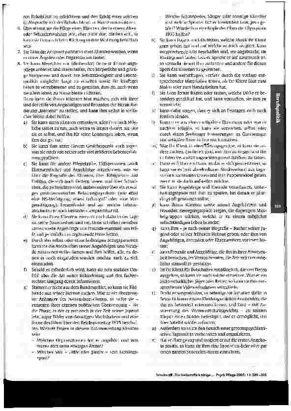 Vorschauseite 3: Die freiberuflich tätige Pflegefachkraft -ein neues Berufsbild?