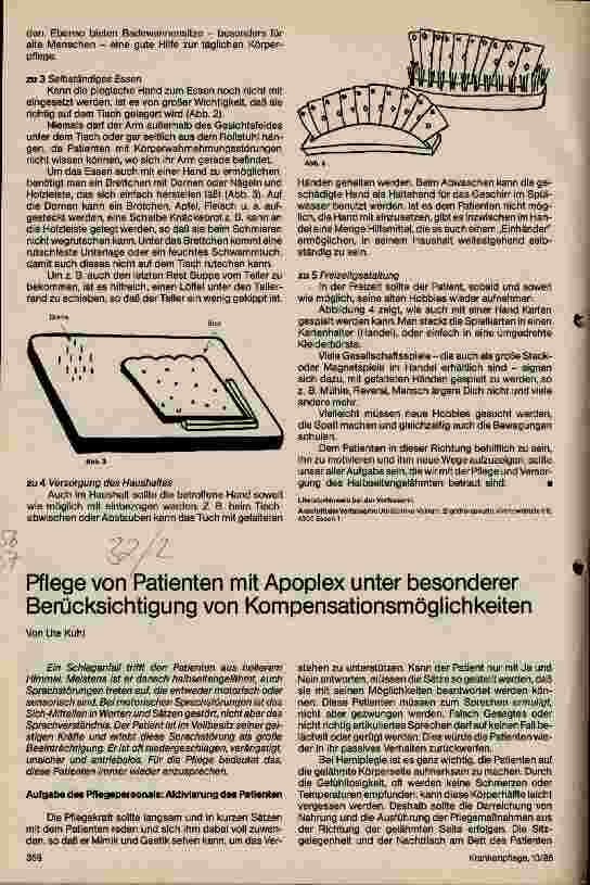 Vorschauseite 3: Aufgaben des Ergotherapeuten bei der Rehabilitation des Hemipflegikers
