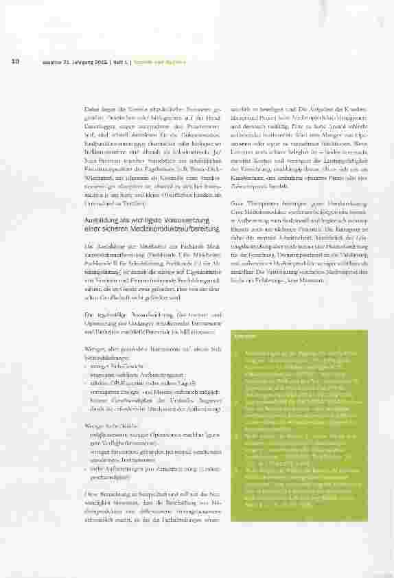 Vorschauseite 4: Validierte Aufbereitung von Medizinprodukten