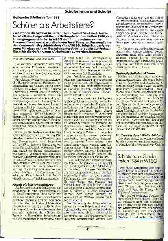 Vorschauseite 1: Schüler als Arbeitstiere?