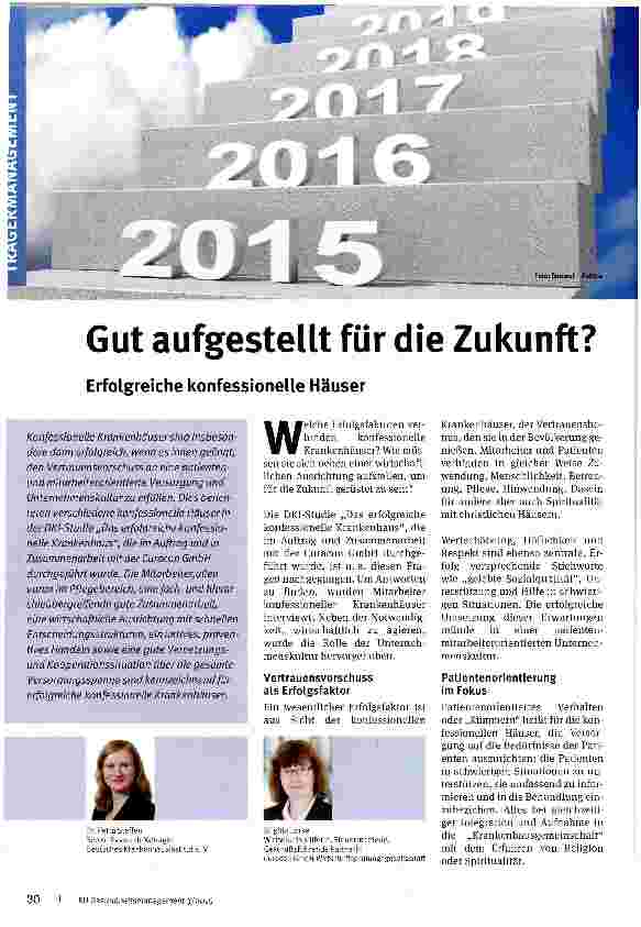 Vorschauseite 1: Gut aufgestellt für die Zukunft?
