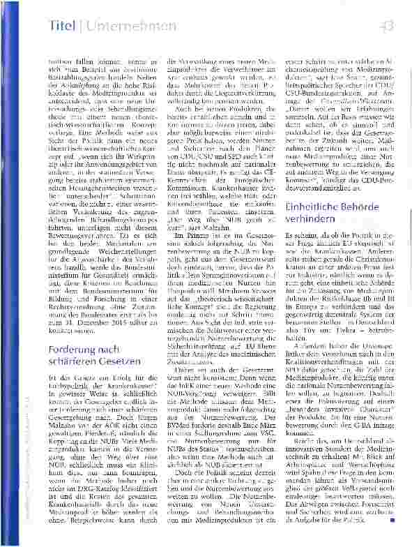 Vorschauseite 4: Fortschritt und Risiko
