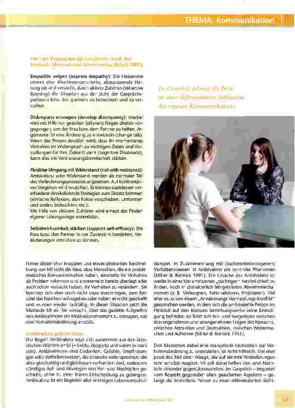 Vorschauseite 2: Motivierende Gesprächsführung