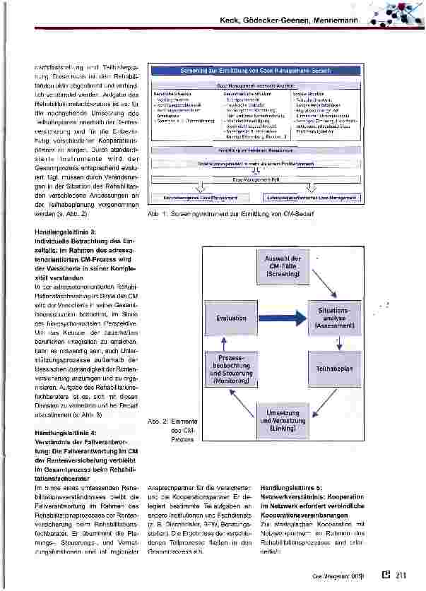 Vorschauseite 6: Case Management in der Perspektive der Leistungsträger