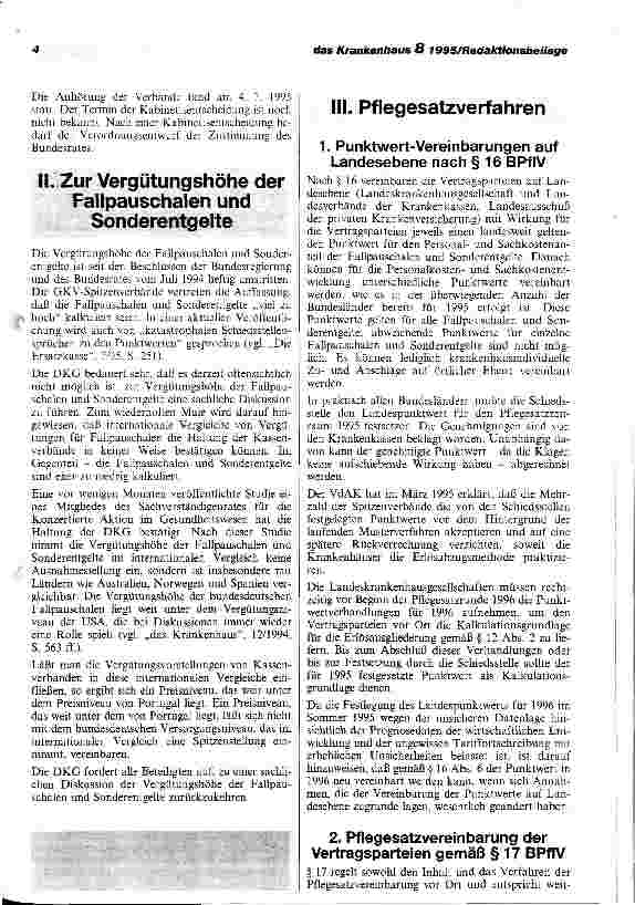 Vorschauseite 3: Hinweise der DKG zur Umsetzung des von Bundestag und Bundesrat beschlossenen neuen Pflegesatzrechts