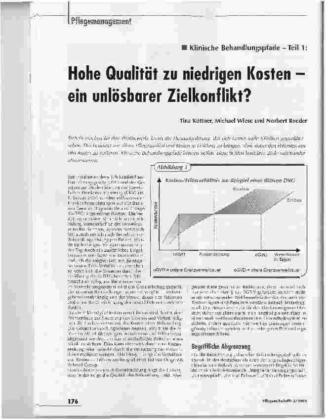 Vorschauseite 1: Hohe Qualität zu niedrigen Kosten -ein unlösbarer Zielkonflikt?