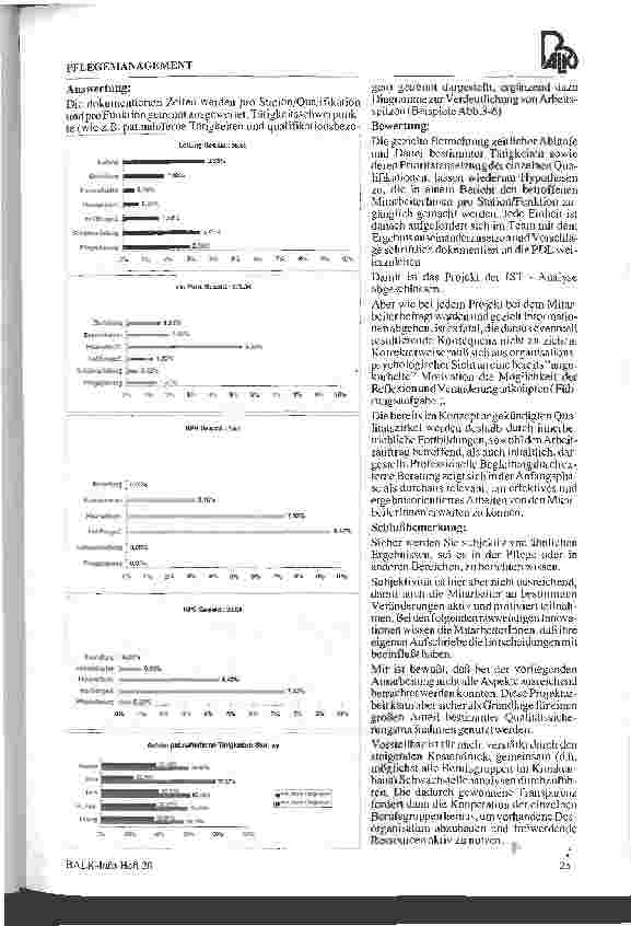 Vorschauseite 3: Ablaufanalyse - eine Arbeitsstudienmethode im Pflegedienst