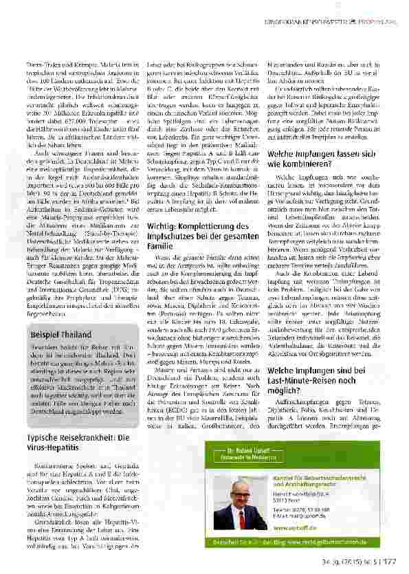 Vorschauseite 2: Fernreisen mit Kindern -möglich, aber nur gut vorbereitet!