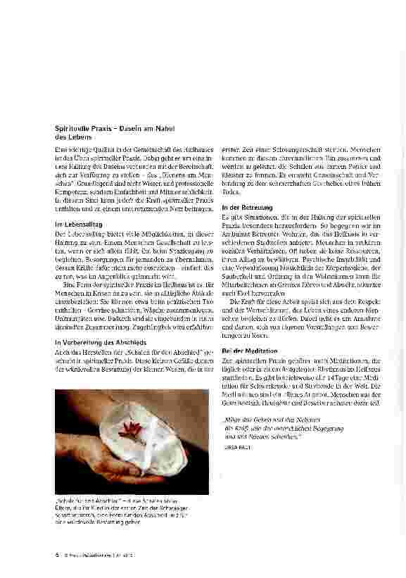 Vorschauseite 3: Heilhaus - Geburt, Leben, Sterben unter einem Dach