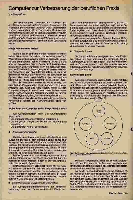 Vorschauseite 1: Computer zur Verbesserung der beruflichen Praxis
