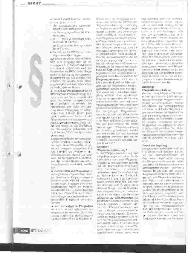 Vorschauseite 3: Das Pflegesatzverfahren nach neuem Recht Teil 1
