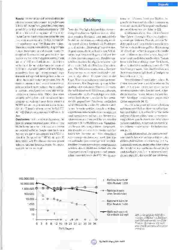 Vorschauseite 2: Elektrochemische Aktivierung als potentielles Verfahren zur Vermeidung und Elimination von Biofilmen in Trinkwasserführenden Systemen
