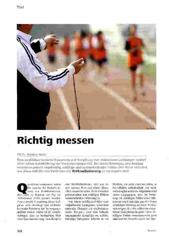 Vorschauseite 1: Richtig messen
