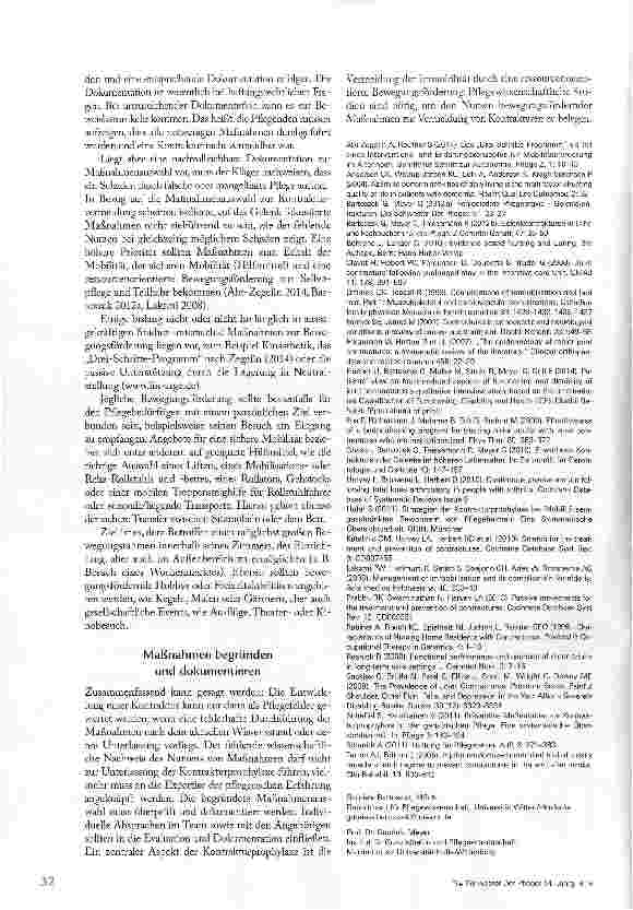 Vorschauseite 3: KONTRAKTUREN -EIN PFLEGEFEHLER?