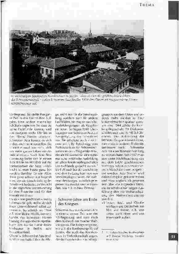 Vorschauseite 6: AstaStreffer (1895-1984)Die erste Unterrichtsschwester im Evangelischen Diakonieverein