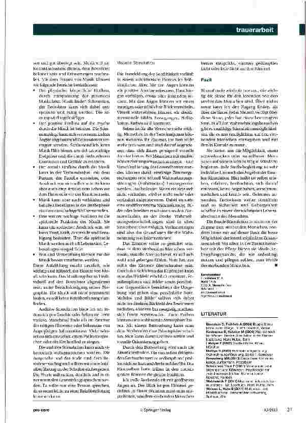 Vorschauseite 6: Kommunikation mit Sterbenden
