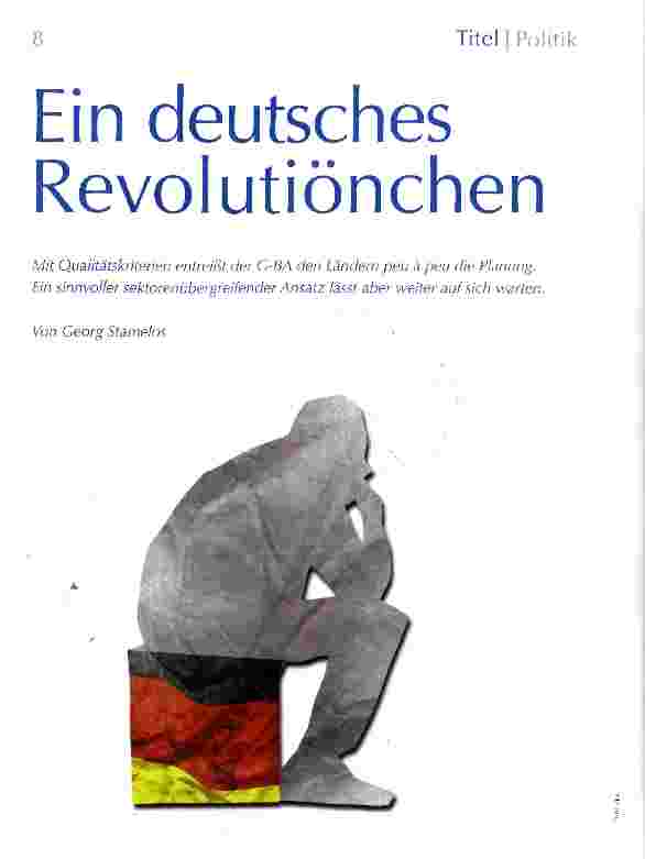Vorschauseite 1: Ein deutsches Revolutiönchen