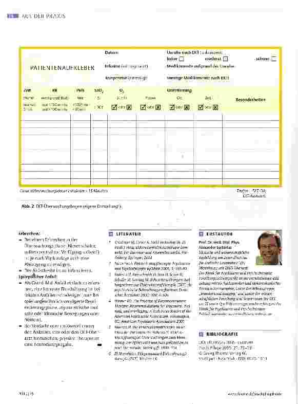 Vorschauseite 6: Pflegestandard Elektrokrampftherapie