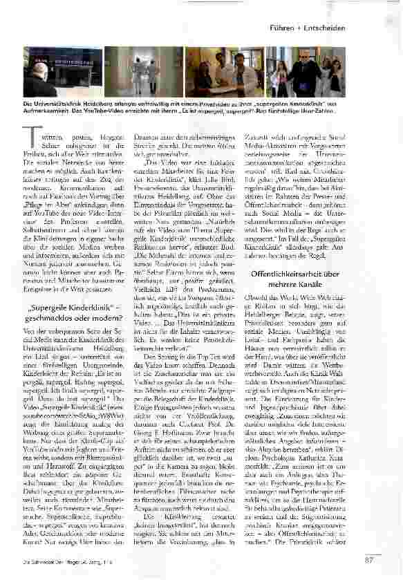 Vorschauseite 2: YOUTUBE&CO: NETZWERKE MIT GRENZEN