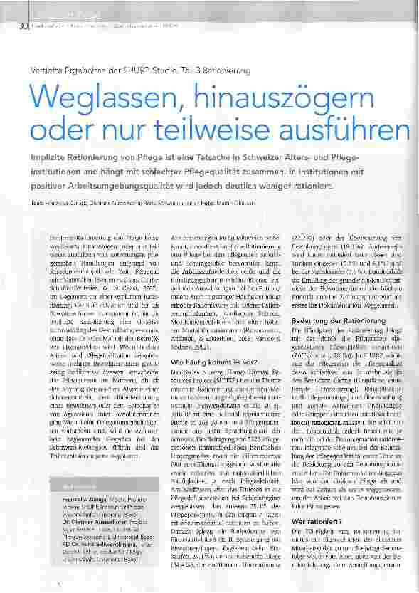 Vorschauseite 1: Weglassen, hinauszögern oder nur teilweise ausführen