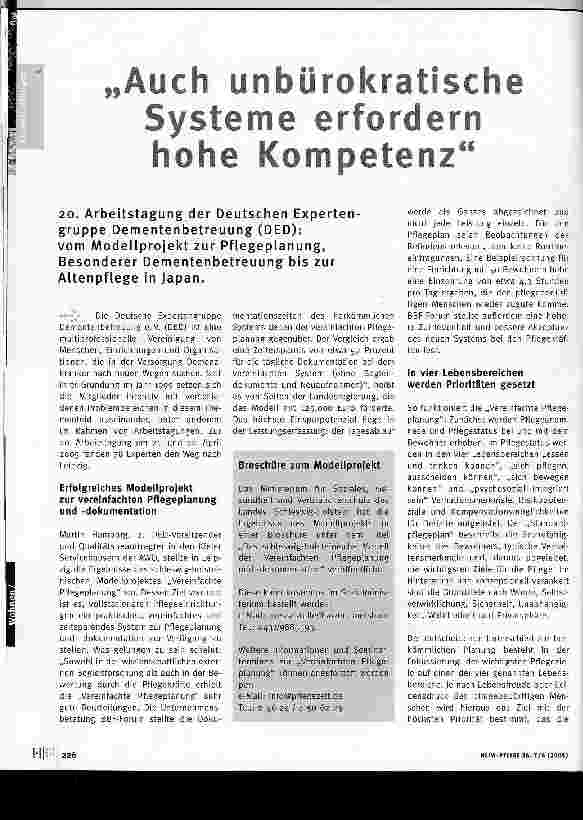 Vorschauseite 1: Auch unbürokratisce Systeme erfordern hohe Kompetenz