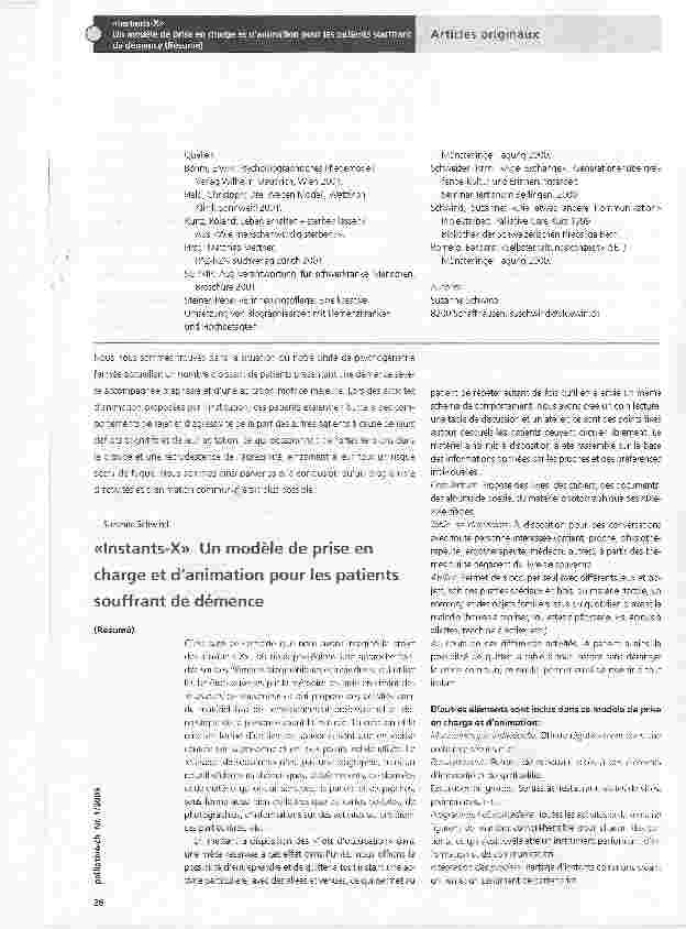 Vorschauseite 3: X-MOMENTS Konzept eines Betreuungsund Beschäftigungsmodells dementieller Patienten (DAT)